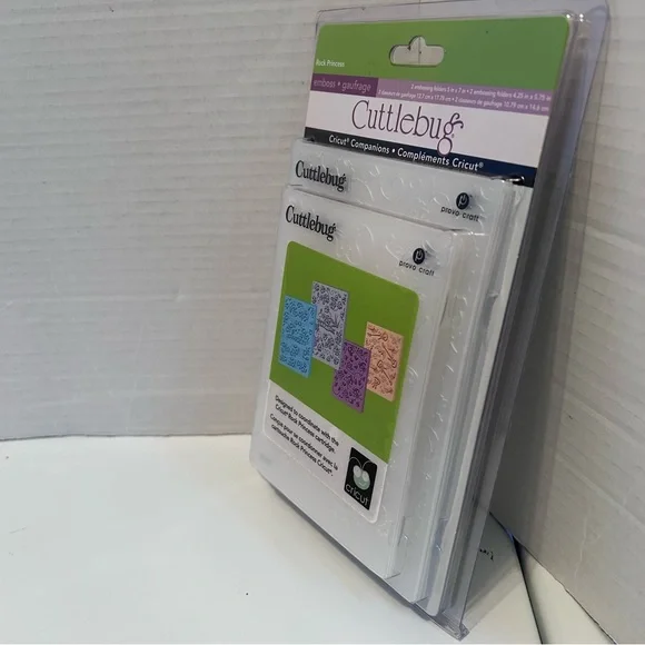 Cuttlebug 4-pc embossing folders - ROCK PRINCESS - Picture 5 of 8